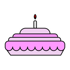 birthday cake icon