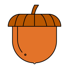 Fototapeta na wymiar acorn icon