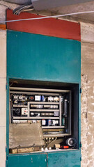 House and industry connection flush mounted electricity power fuse box for electric installation