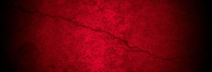 Old wall texture cement black red  background abstract dark color design are light with white gradient background.
