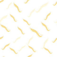 Confetti seamless pattern. Background of celebrated birthday.