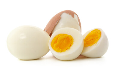 Egg in a broken shell.