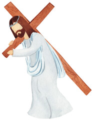 Jesus Christ Carrying the Cross - 491082934