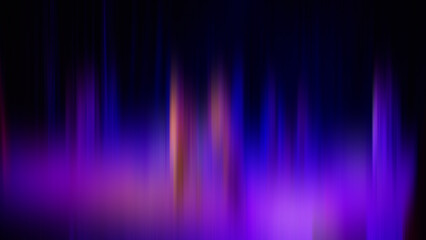 Abstract blurred background, magenta and violet spots on black.