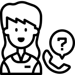 call center icon