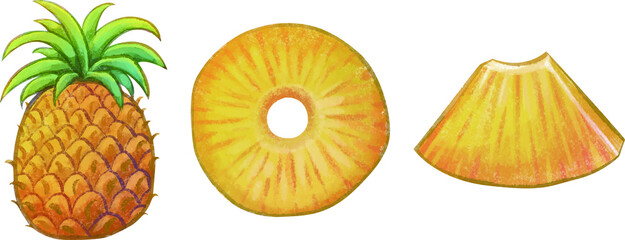 pineapple illustration