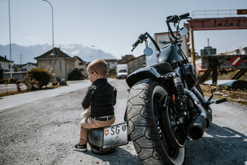 Kids and Harleys