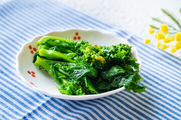 菜の花のおひたし