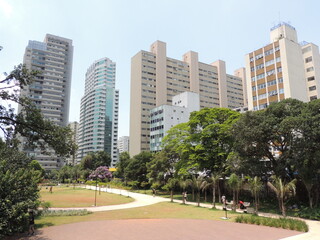 Fototapeta na wymiar Parque Augusta - Parque Urbano