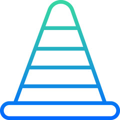 traffic cone icon