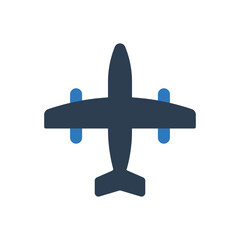 military aircraft icon - Jet fighter icon