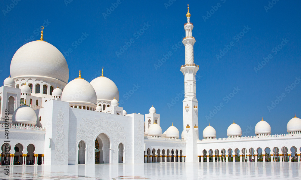 Poster sheikh zayed mosque