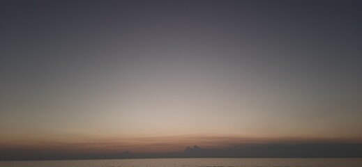 sunrise over the sea