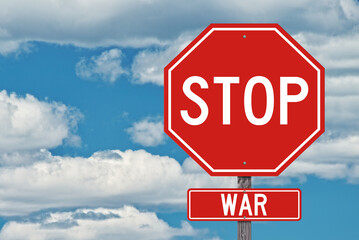 Stop War Sign