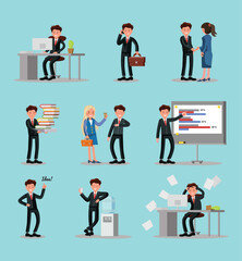 Concept of the coworking center. Business meeting. Multicultural team. Shared working environment.