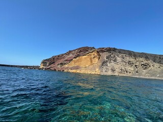 Fototapeta na wymiar Isola di Linosa in sicilia
