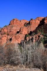 Desert Mountain rock formations 
