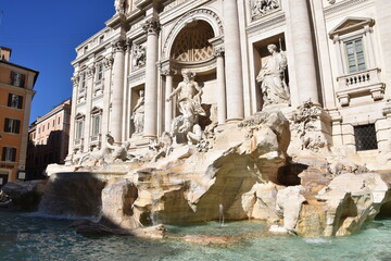 Rome, fontaine de Trevi, Italie