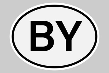 Belarus international vehicle registration code