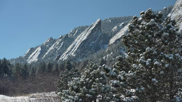 boulder flatirons