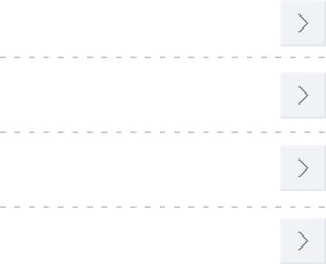 Neumorphism interface button. Modern website or mobile app design. Neumorphic UI UX white design.