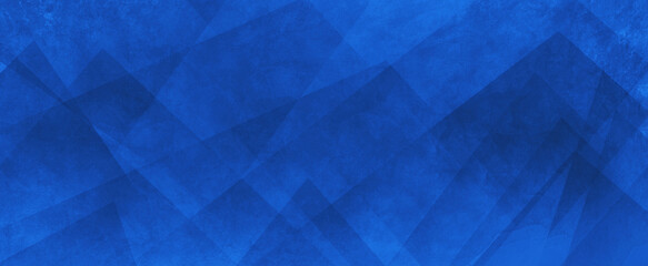 Obraz premium blue abstract geometric pattern background with texture grunge, dark sapphire blue color and distressed grunge, modern abstract design