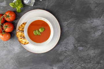 Tomato Soup and Grilled Cheese Sandwich