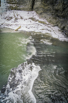 Beautiful Watkins Glen State Park Winter Views