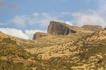 Escarpment of Simien mountains, Ethiopia