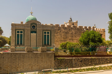 Chapel of the Tablet at the Church of Our Lady Mary of Zion in Axum, Ethiopia