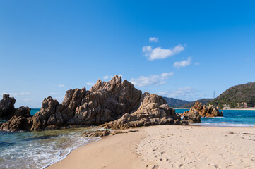 福井県美浜町　水晶浜