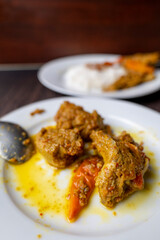 Pedesan Bebek, Indonesian Traditional Food that have very spicy taste with duck as main ingredient