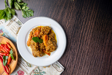 Pedesan Bebek, Indonesian Traditional Food that have very spicy taste with duck as main ingredient