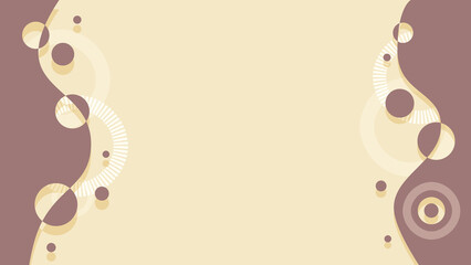 Smooth Brown frame backgorund in vertical line