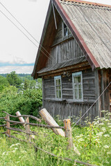 old wooden house