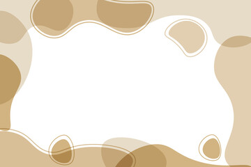 Vector abstract liquid hand drawn background design