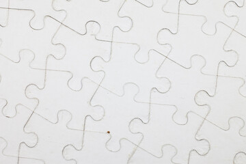 Jigsaw puzzle background.