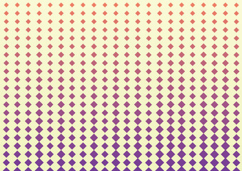 square colorful seamless geometric pattern with a yellow background