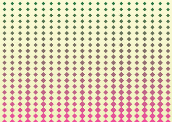 square colorful seamless geometric pattern with a yellow background