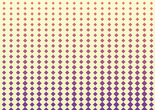 square colorful seamless geometric pattern with a yellow background
