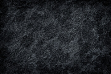 Dark grey stone , black slate stone texture abstract for background