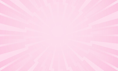 Pink gradient ray burst Valentine's Day background Creative vector design