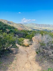 path in the mountains