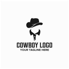 Cowboy Logo Sign Design
