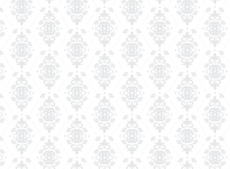 ダマスク柄のパターン