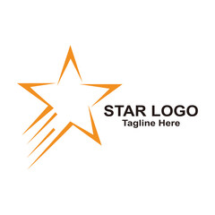 Star icon Template vector illustration design on white background