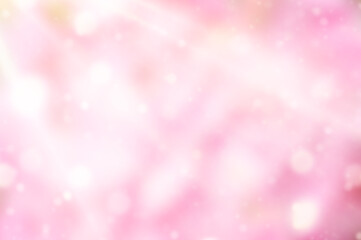 Fototapeta na wymiar Pink gradient light blurry bokeh background..Blurred backgroung.Art of light