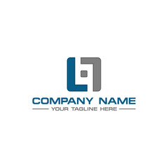 Obraz premium LF Initial Logo Sign Design for Your Company
