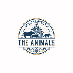 Animal Farm Logo Sign Design