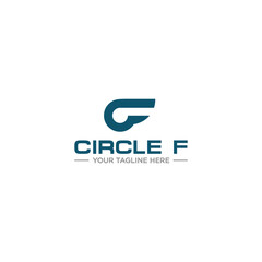 CF or FC Logo Sign Design